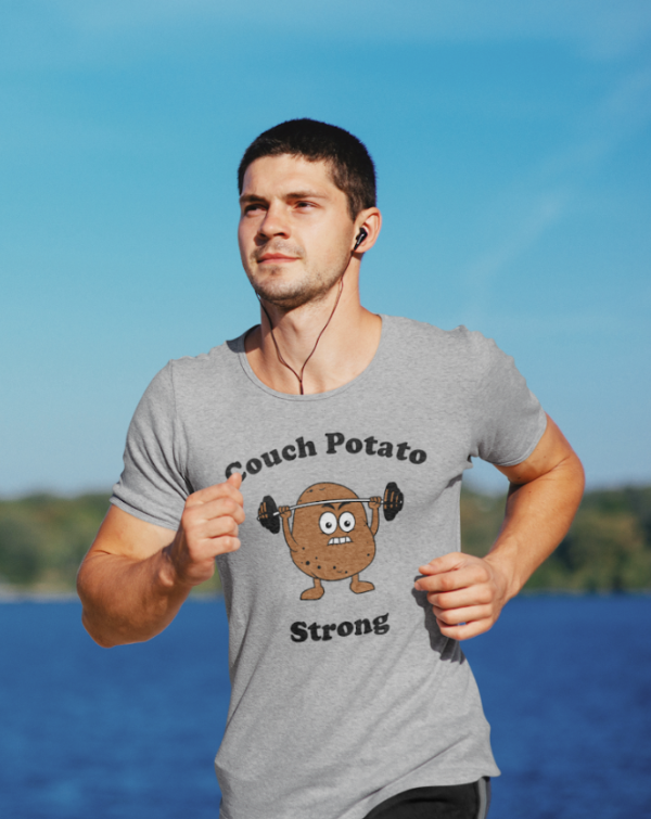 Couch Potato Strong Tee + Golden Potato Set - Image 2